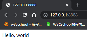 创建一个“Hello，world”示例Web应用程序