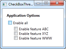 WPF教程之 CheckBox 控件