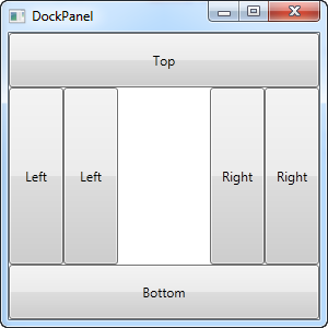 WPF教程之 DockPanel控件