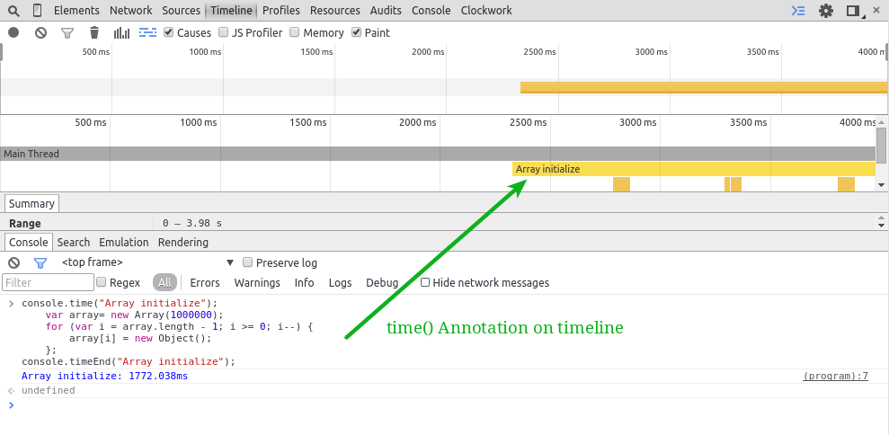 time-annotation-on-timeline