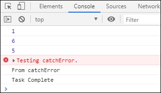RxJS：错误处理运算符catchError