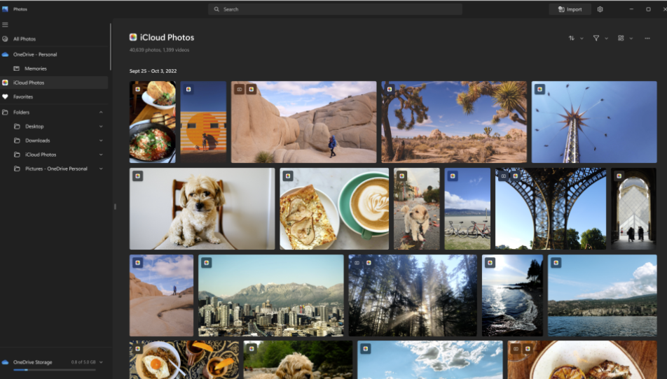 更新了 Windows 11 的照片应用程序，现在向 Windows 预览体验成员推出了 iCloud 照片