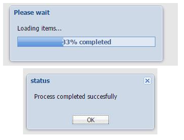 Ext.js：进度条（Progress bar ）