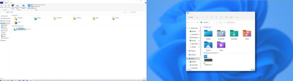 简单聊聊Windows 10 和 11 有什么区别？